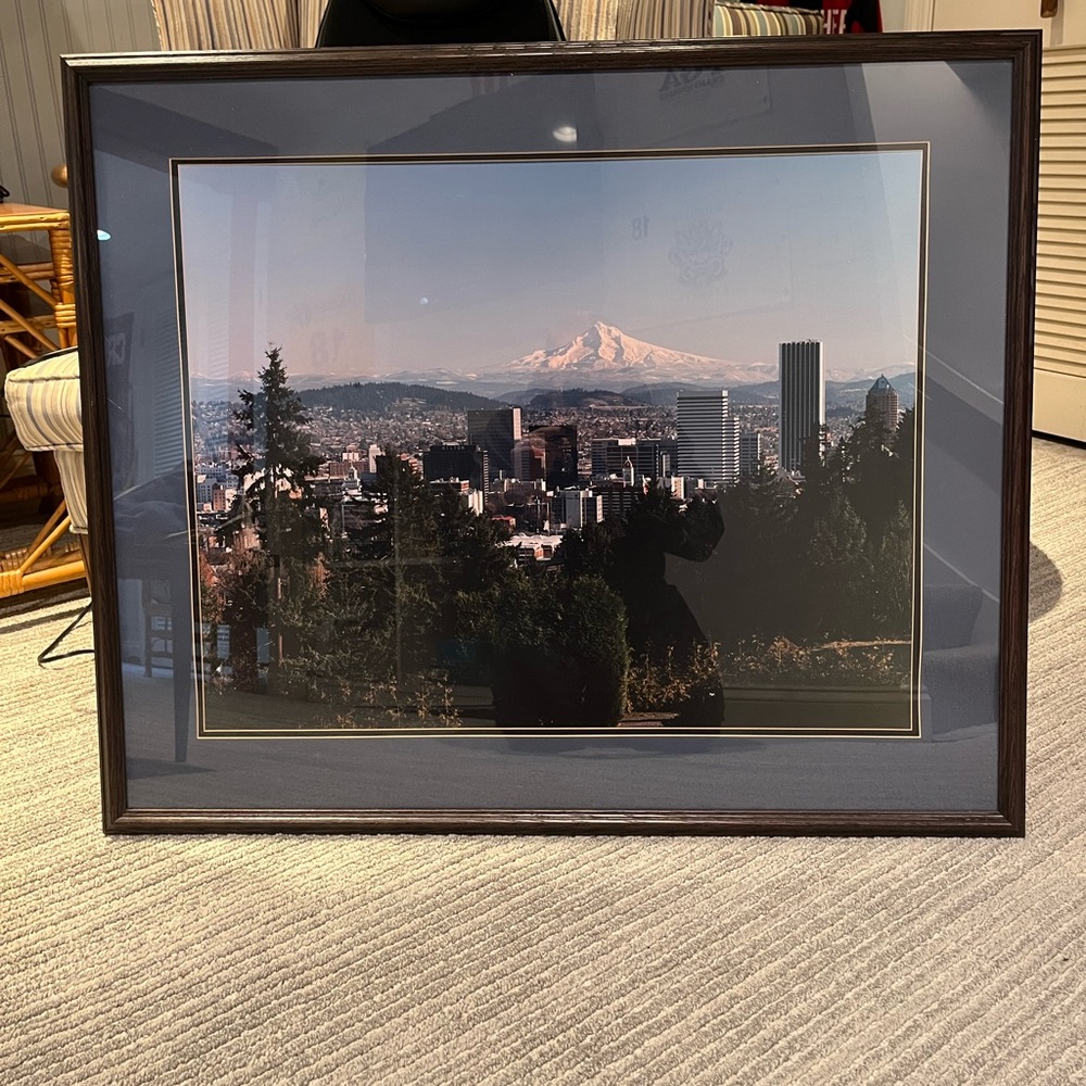 48” picture of Portland, Oregon.